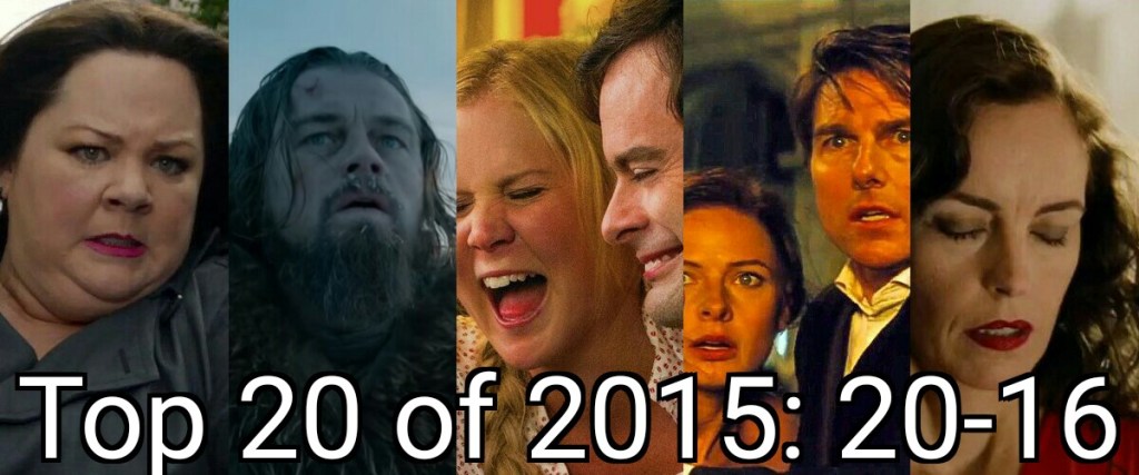 Top 20 of 2015:&nbsp;20-16