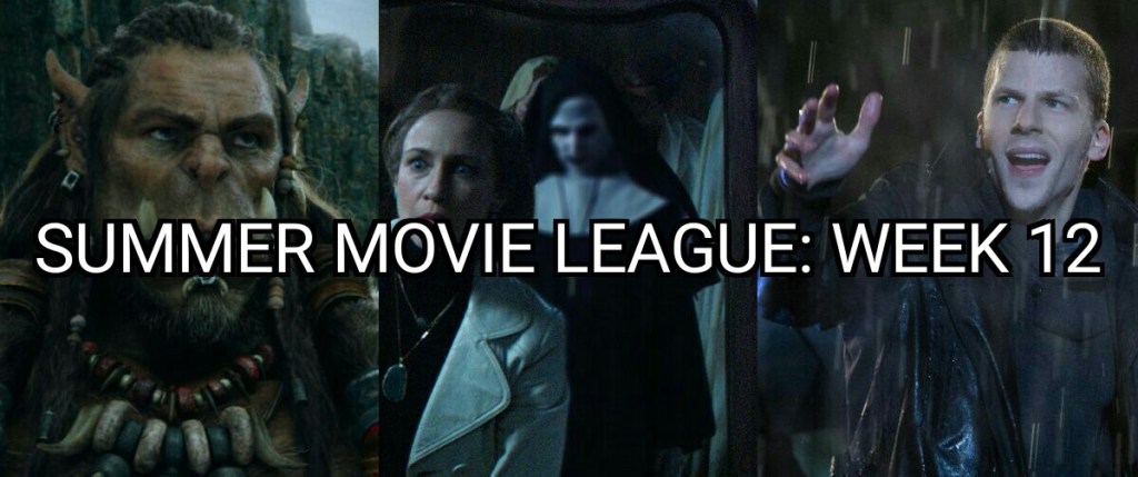 Summer Movie League: Week&nbsp;12