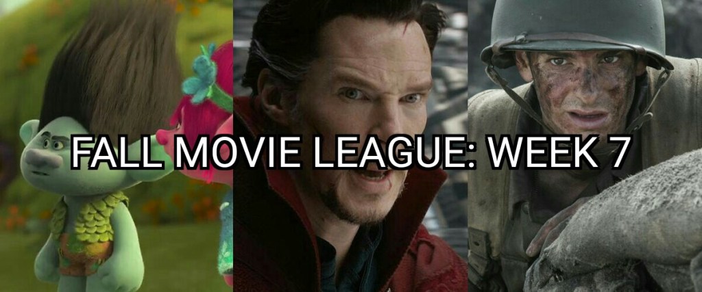 Fall Movie League: Week&nbsp;7